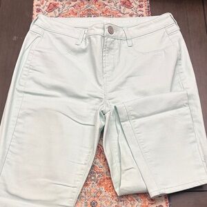SO High-Rise Jegging Shorts - Light Mint